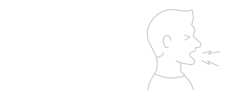 重症喘息外来イメージイラスト